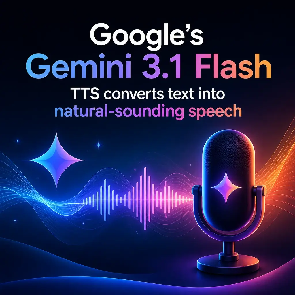 نمای مدل Gemini 3.1 Flash TTS