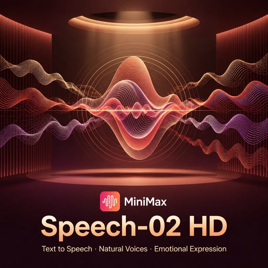 نمای مدل MiniMax Voice HD